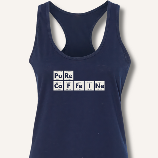 Pure Caffeine Racerback Tank