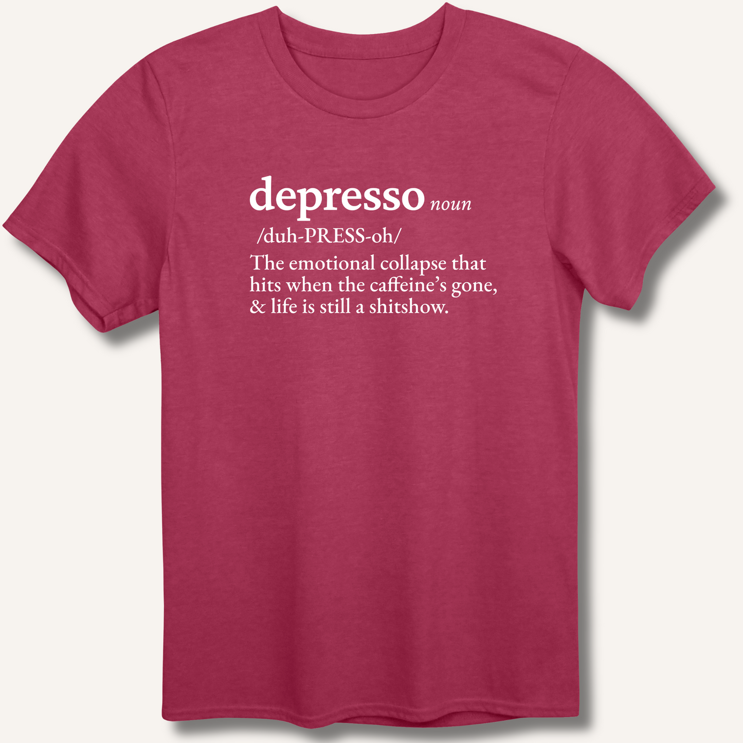 Depresso Definition T-Shirt