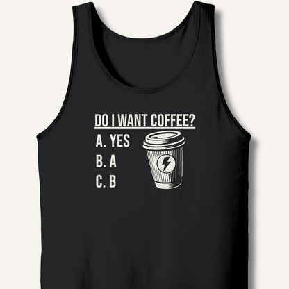 Do I Want Coffee Tank