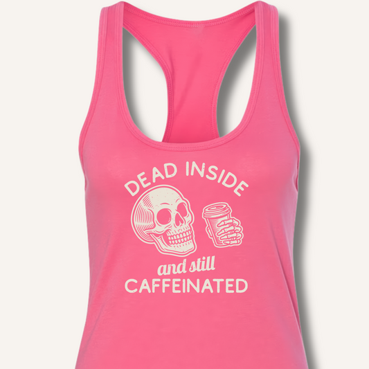 Dead Inside Racerback Tank