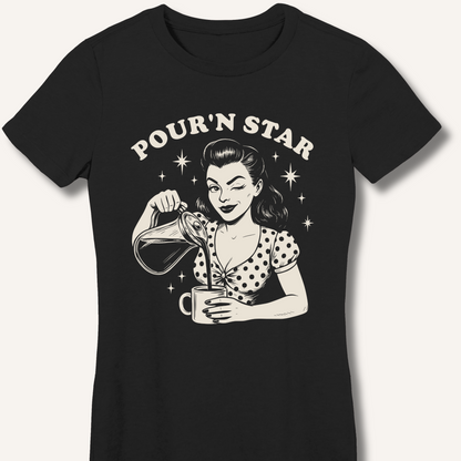 Pour'n Star Fitted T-Shirt