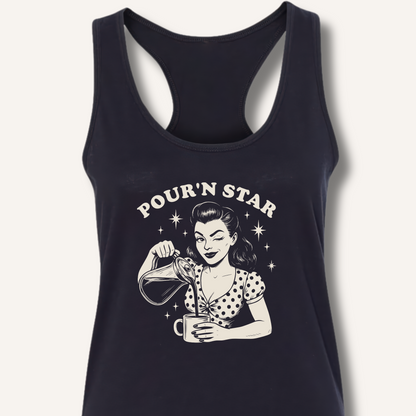 Pour'n Star Racerback Tank