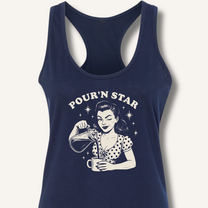 Pour'n Star Racerback Tank