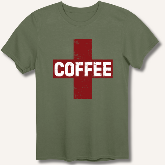 Coffee First Aid T-Shirt