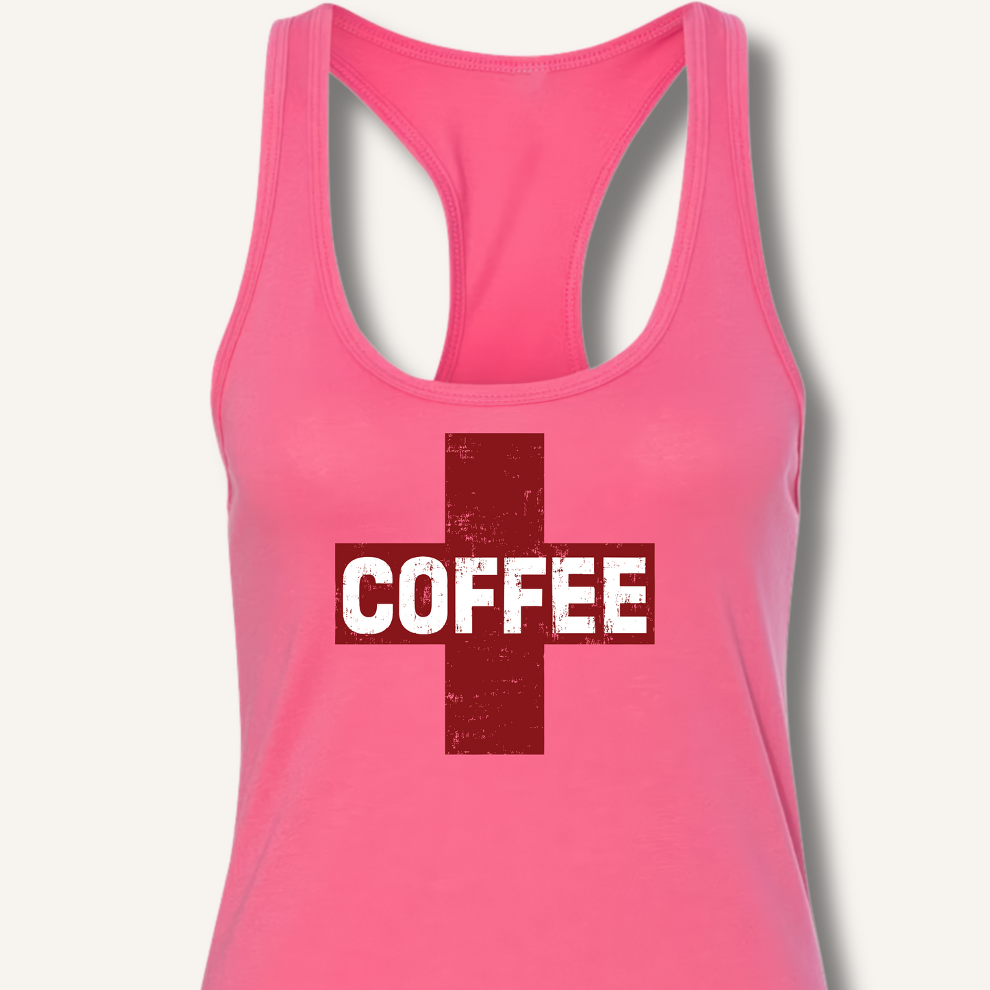 Coffee First Aid Racerback Tank