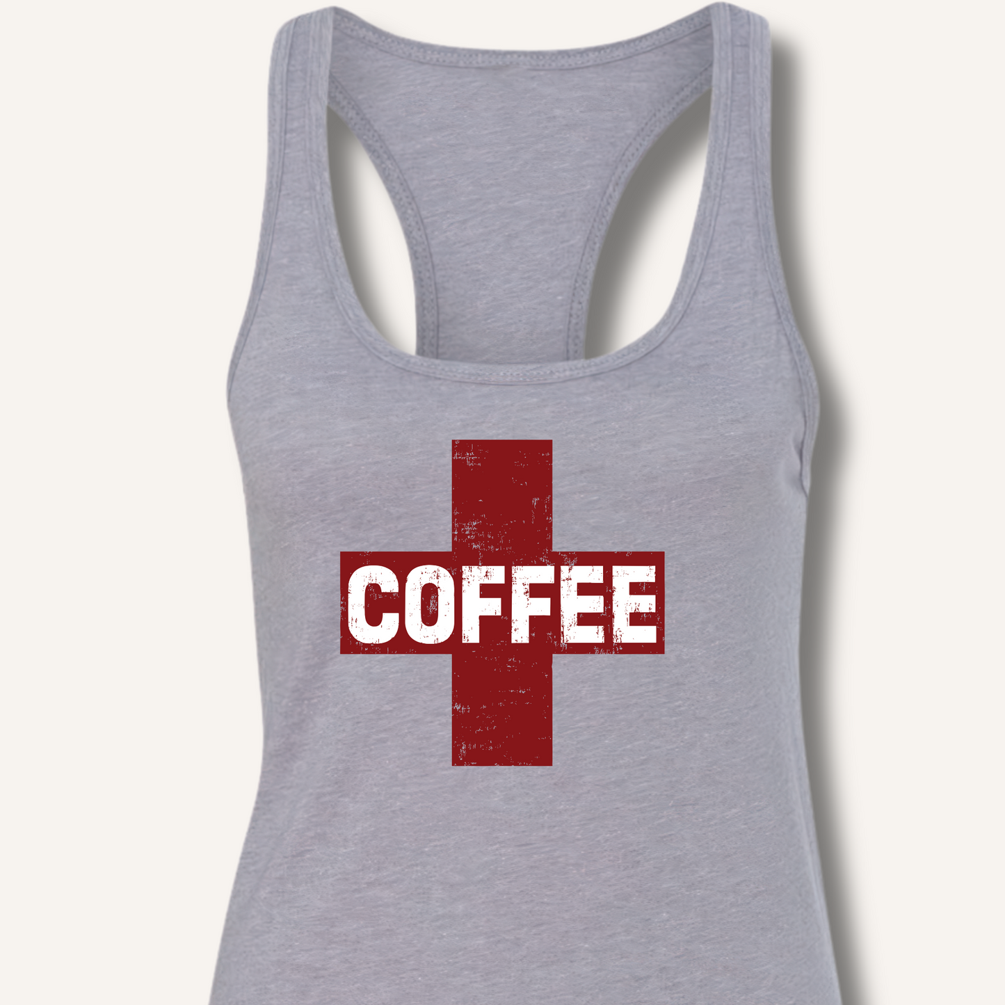 Coffee First Aid Racerback Tank