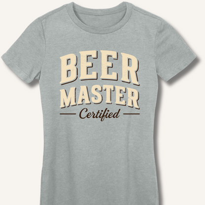 Beer Master Fitted T-Shirt