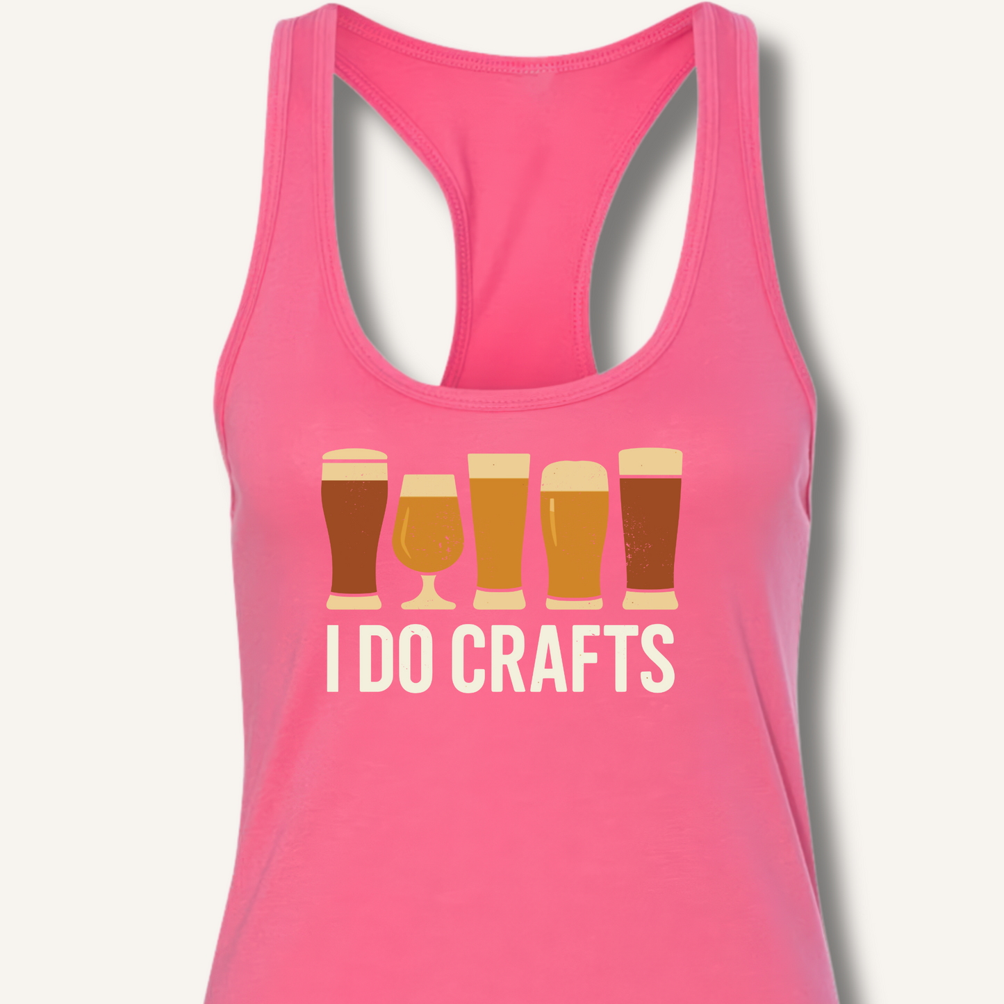 I Do Crafts Racerback Tank