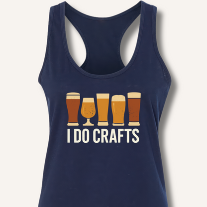 I Do Crafts Racerback Tank