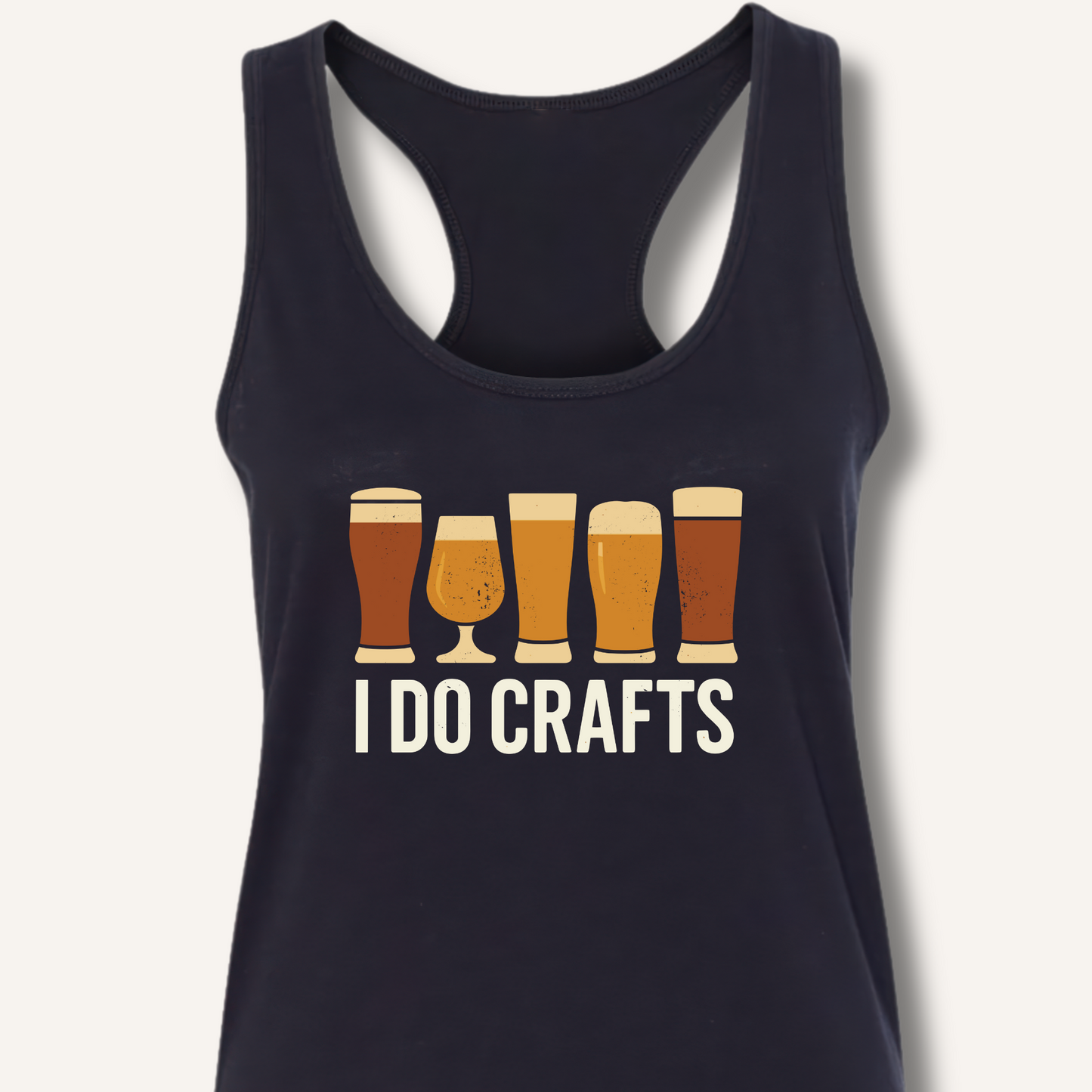 I Do Crafts Racerback Tank
