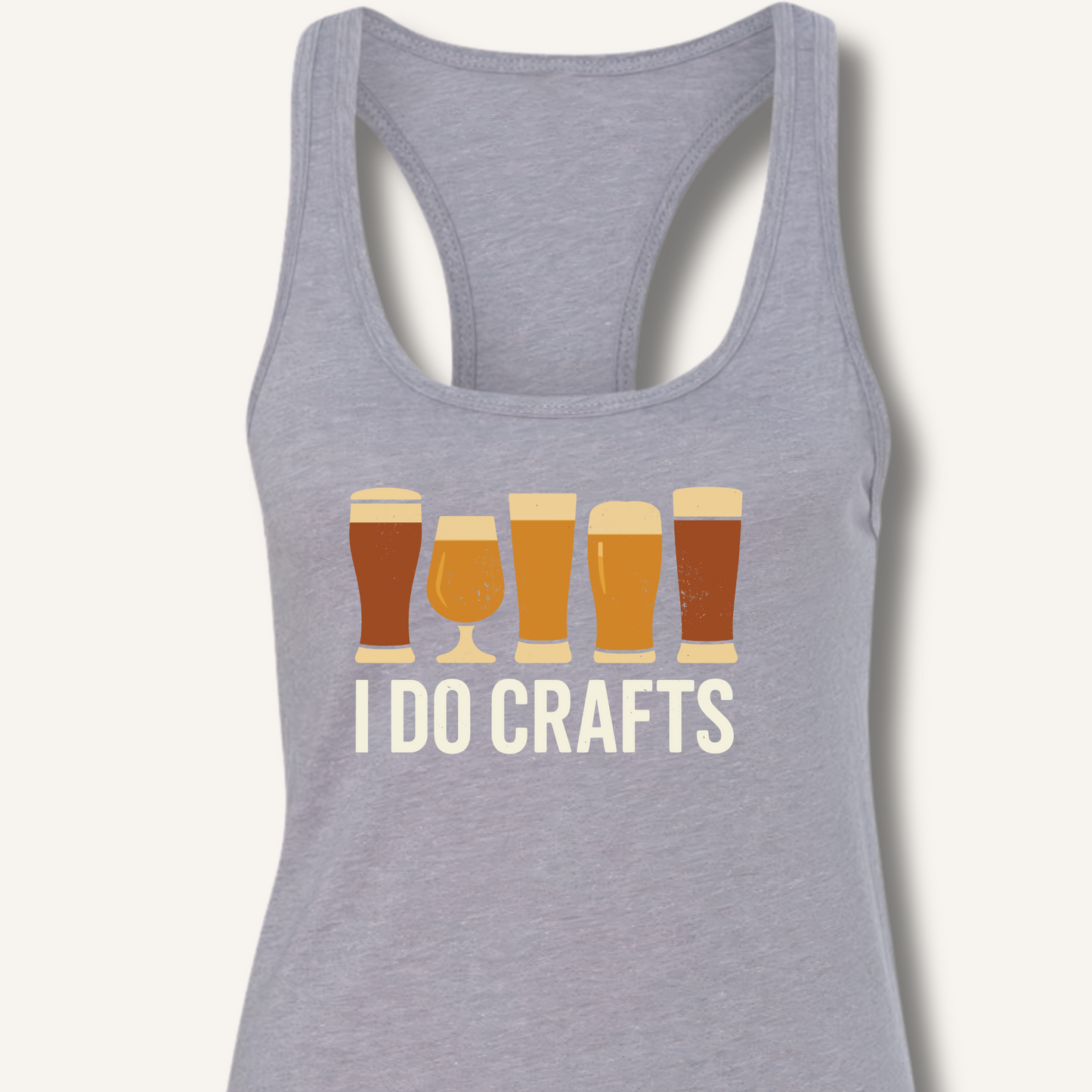 I Do Crafts Racerback Tank