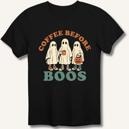 Coffee Before Boos T-Shirt