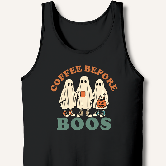 Coffee Before Boos Tank