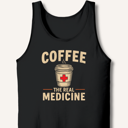 Coffee The Real Medicine Tank