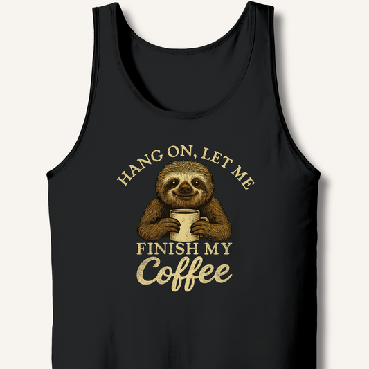 Let Me Finish My Coffee Tank