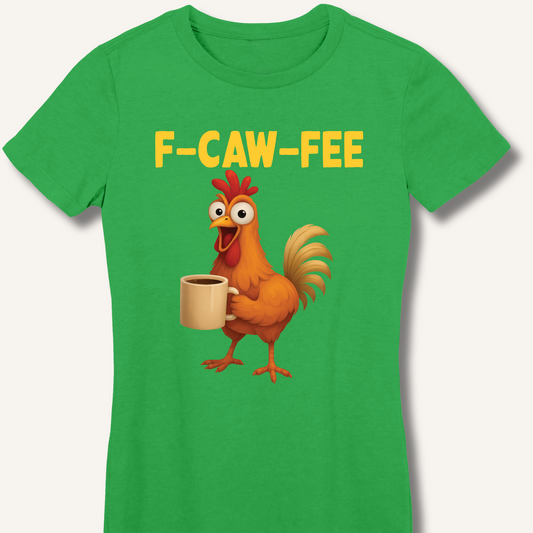 F-CAW-FEE Fitted T-Shirt