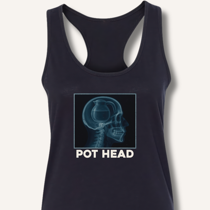 Pot Head X-Ray Racerback Tank