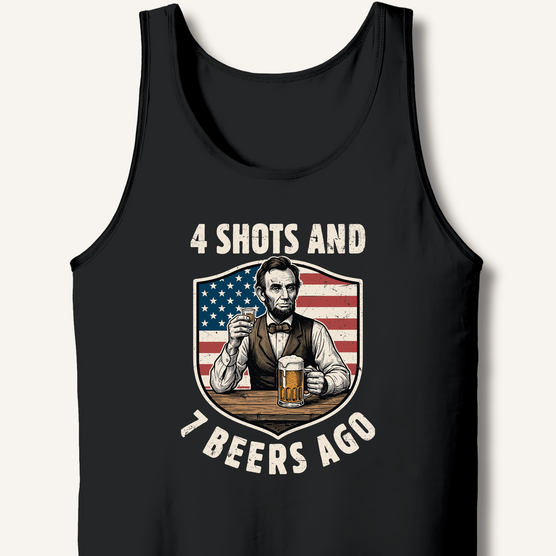 4 Shots and 7 Beers Ago Tank - Sip & Shirt