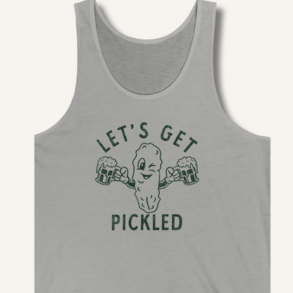 Let's Get Pickled Tank – Athletic Heather