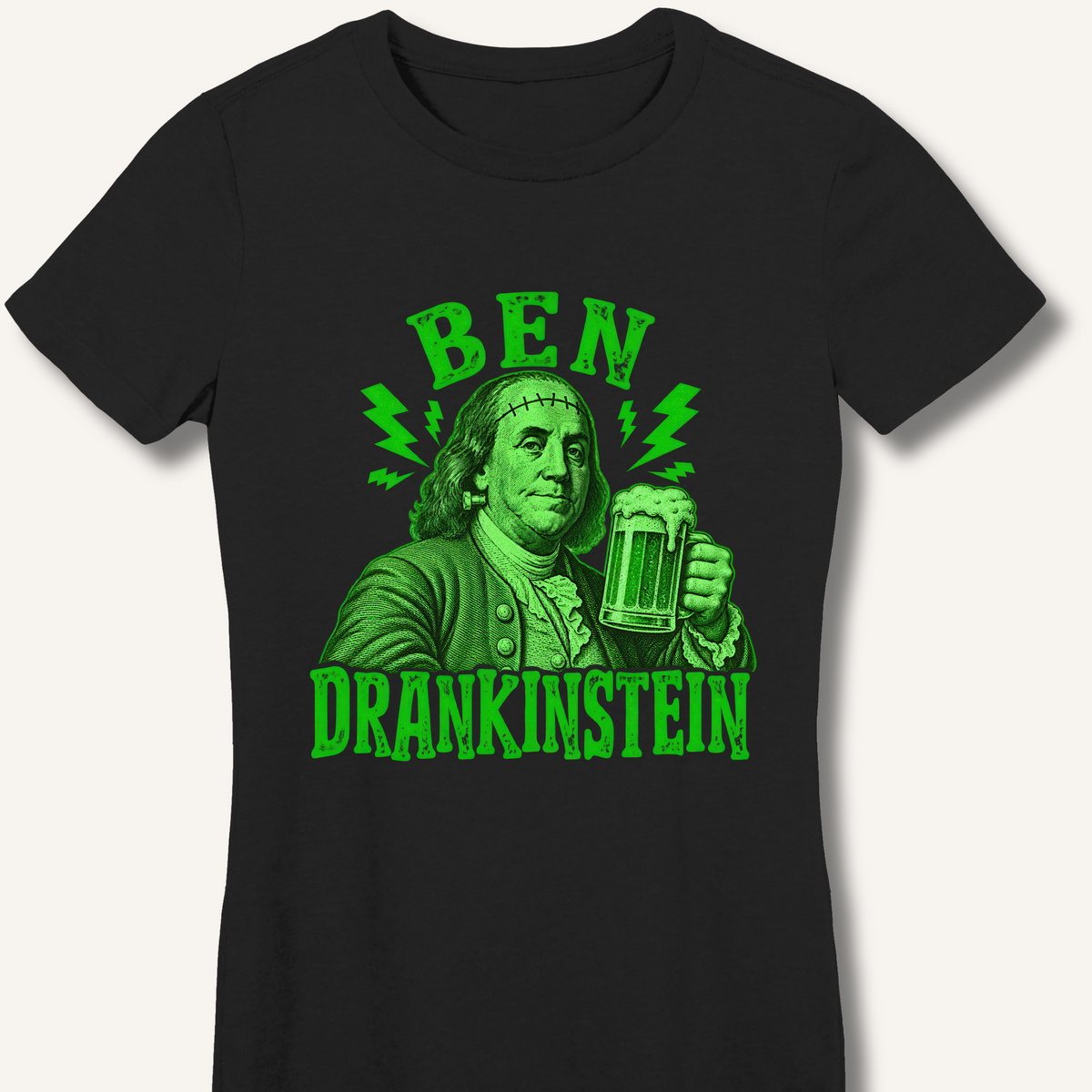 Ben Drankinstein Women's Fitted T-Shirt – Black