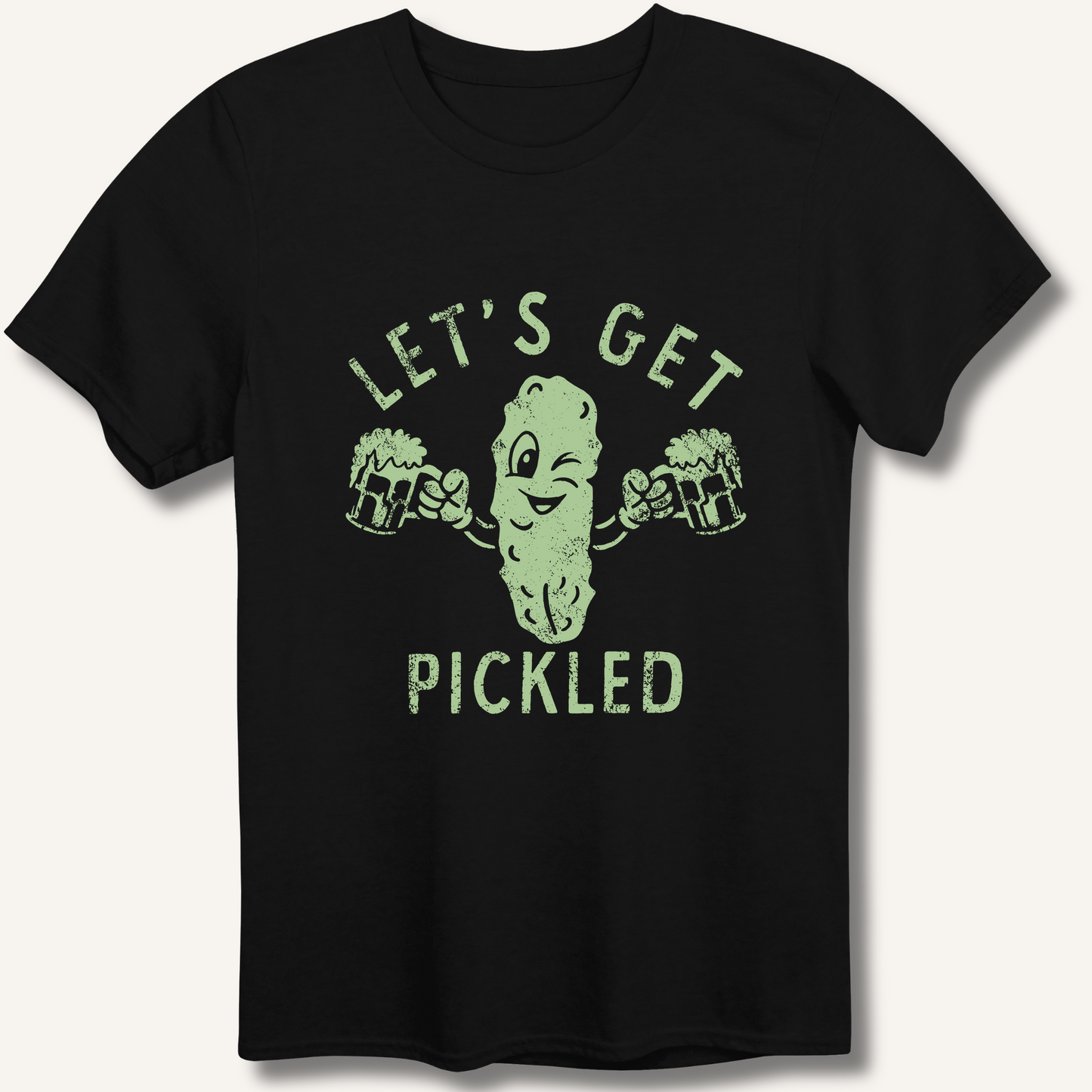 Let's Get Pickled T-Shirt – Black