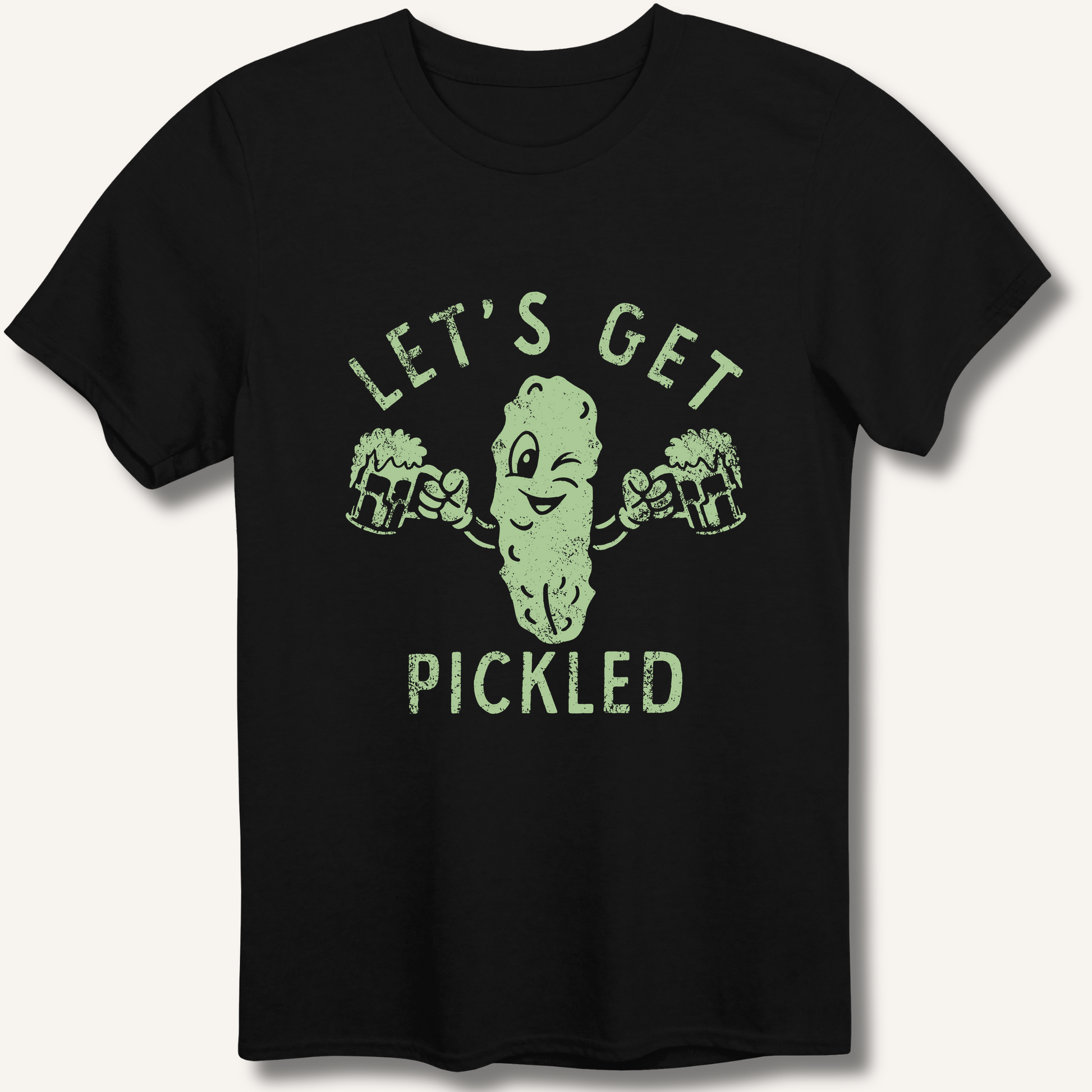 Let's Get Pickled T-Shirt – Black