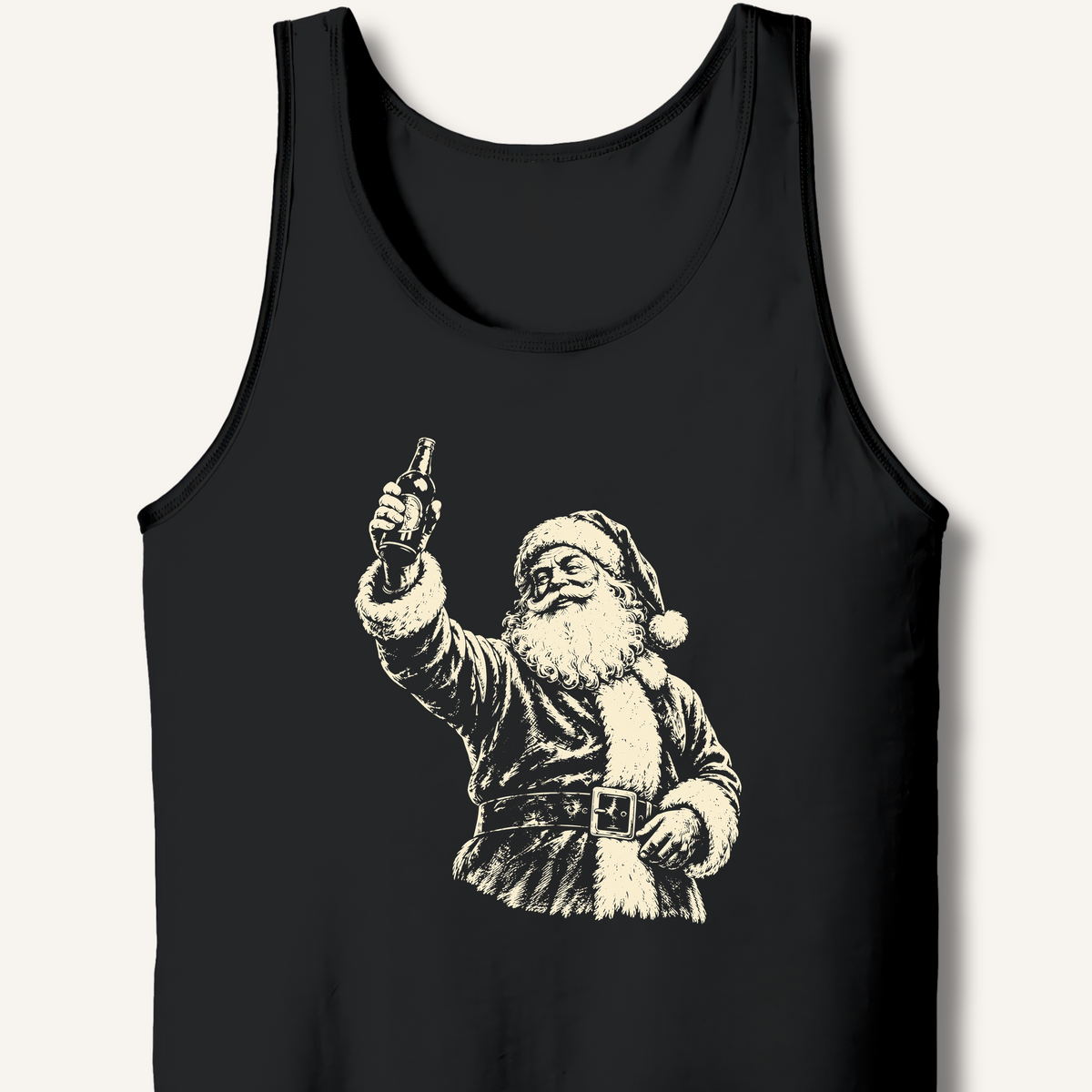 Santa's Toast Tank – Black