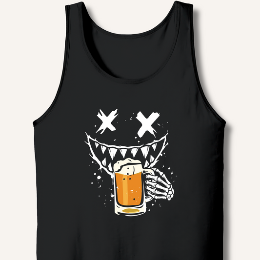 Graffiti Monster Tank – Black