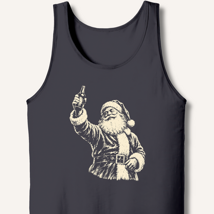 Santa's Toast Tank – Dark Grey