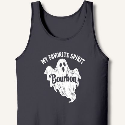My Favorite Spirit, Bourbon Tank – Dark Grey