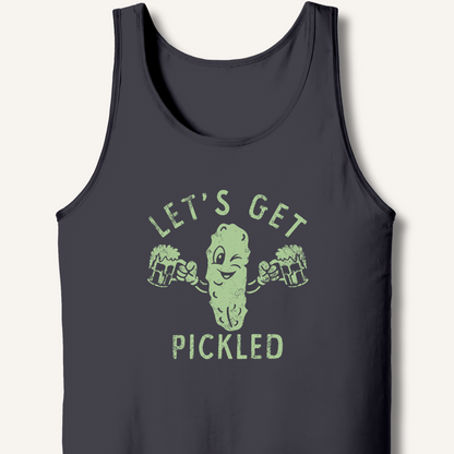 Let's Get Pickled Tank – Dark Grey