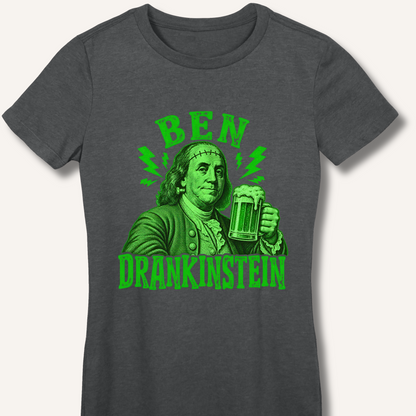 Ben Drankinstein Women's Fitted T-Shirt – Dark Heather