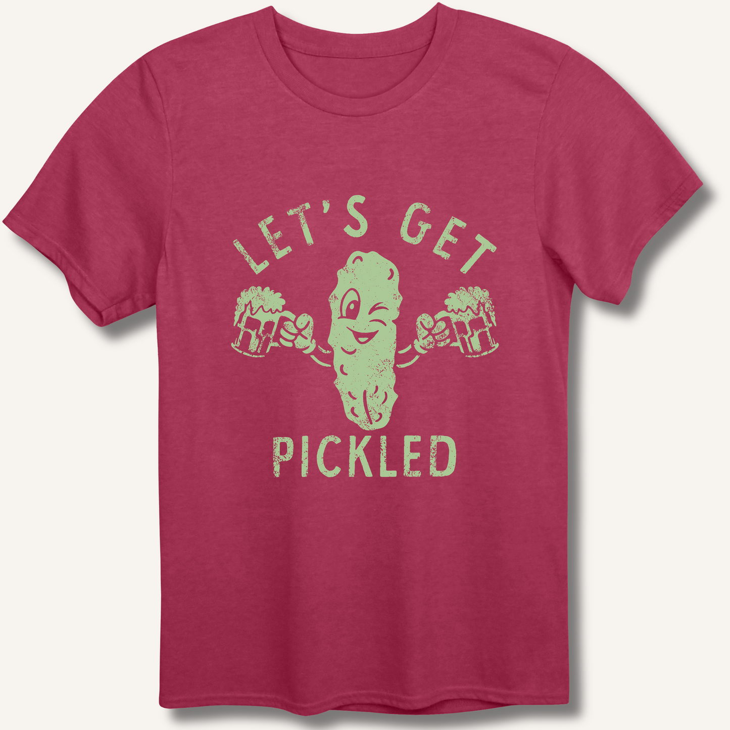 Let's Get Pickled T-Shirt – Heather Cardinal