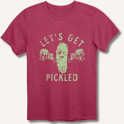 Let's Get Pickled T-Shirt – Heather Cardinal