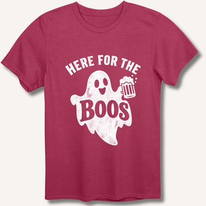 Here For The Boo's T-Shirt – Heather Cardinal
