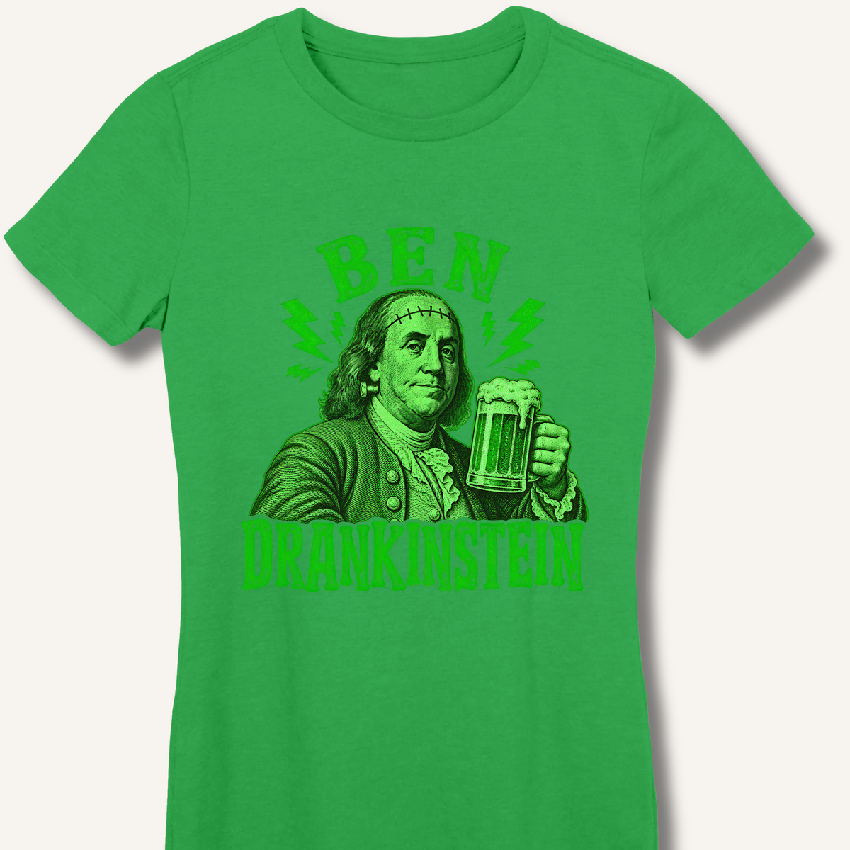 Ben Drankinstein Women's Fitted T-Shirt – Irish Green