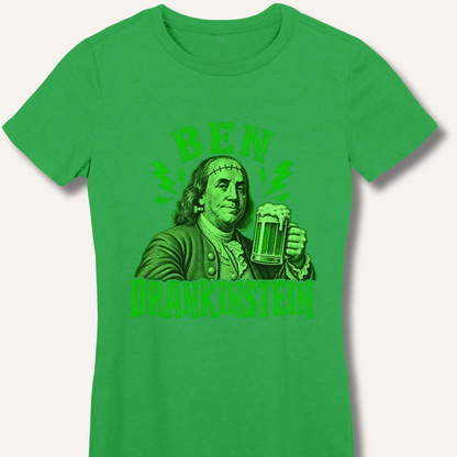 Ben Drankinstein Women's Fitted T-Shirt – Irish Green