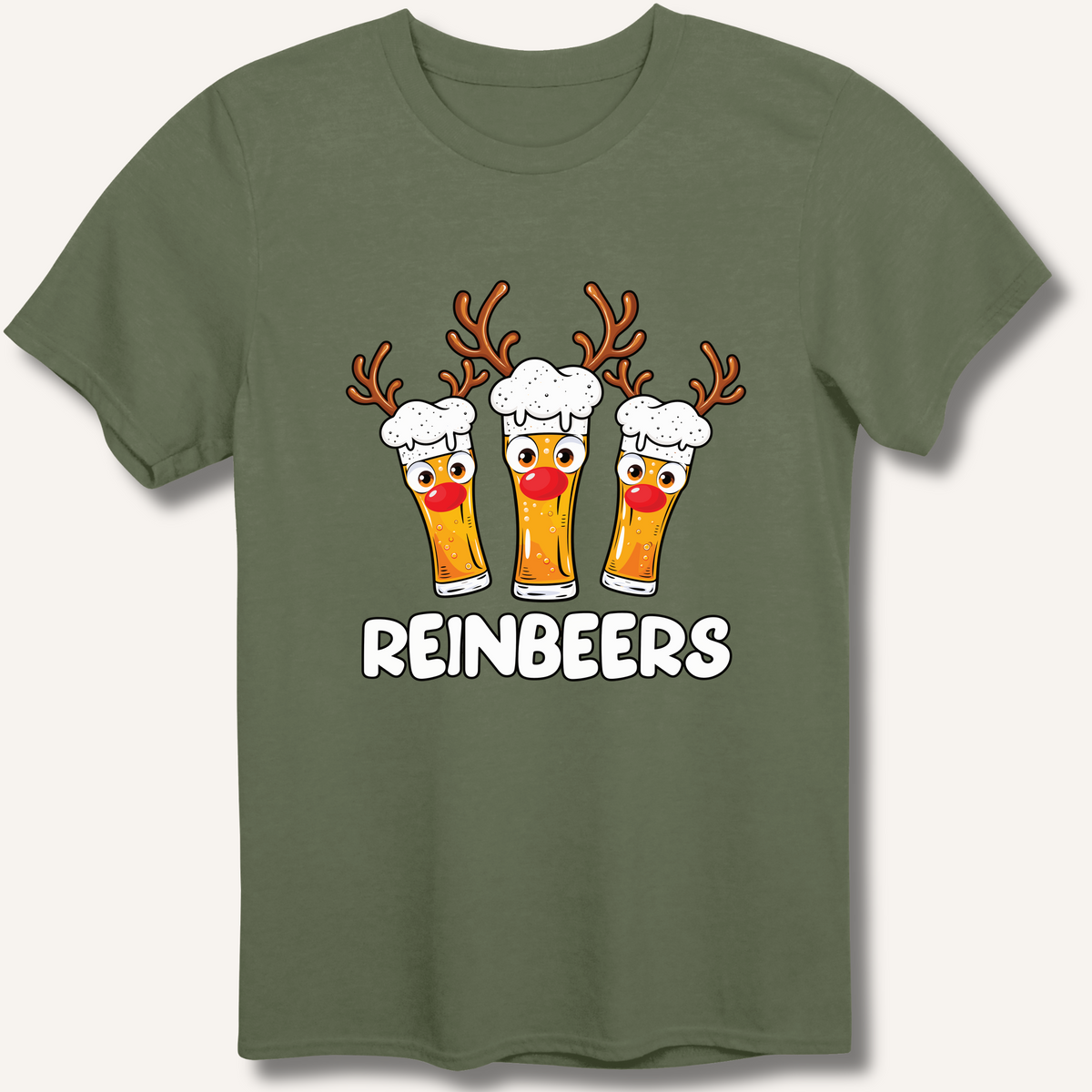 Reinbeers T-Shirt – Military Green
