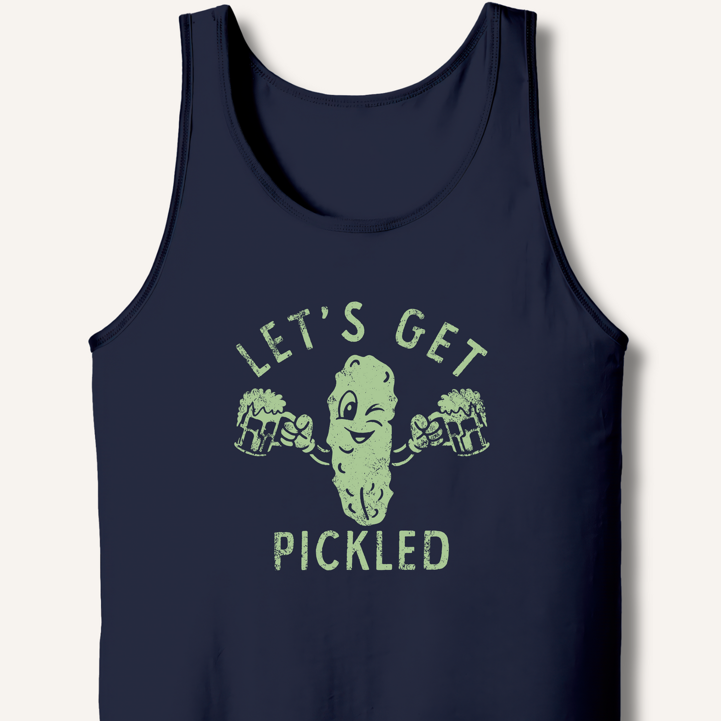 Let's Get Pickled Tank – Navy
