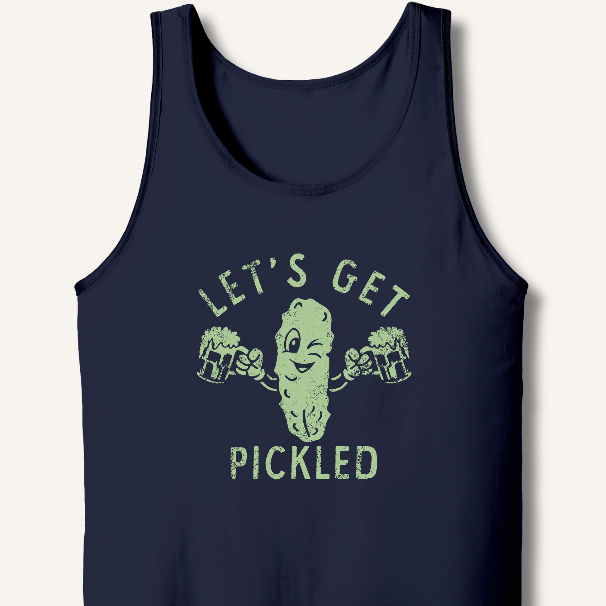 Let's Get Pickled Tank – Navy