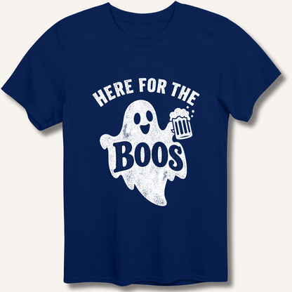 Here For The Boo's T-Shirt – Navy