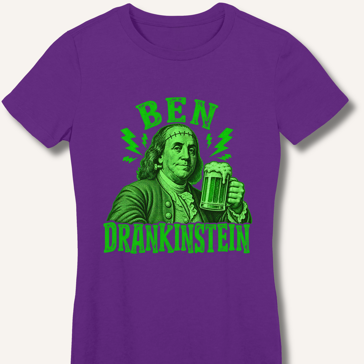 Ben Drankinstein Women's Fitted T-Shirt – Purple