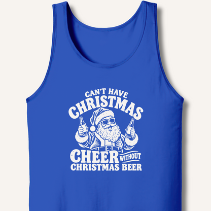 Can't Have Christmas Cheer Without Christmas Beer Tank – True Royal