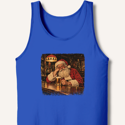 Santa At The Bar Tank – True Royal