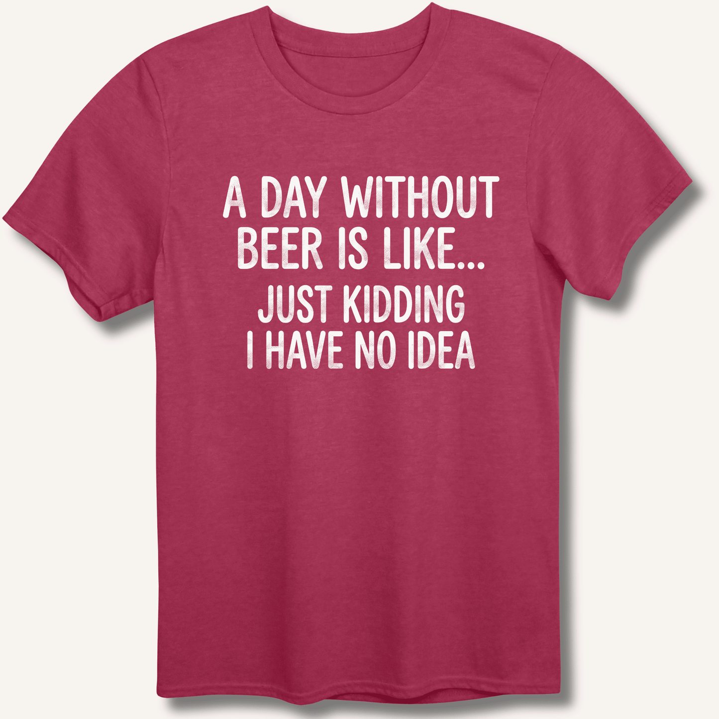 A Day Without Beer Is Like... T-Shirt - Sip & Shirt
