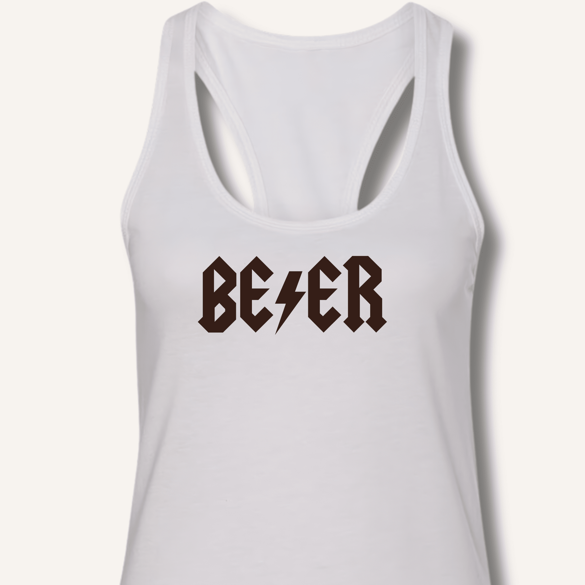 AC DC Beer Racerback Tank - Sip & Shirt