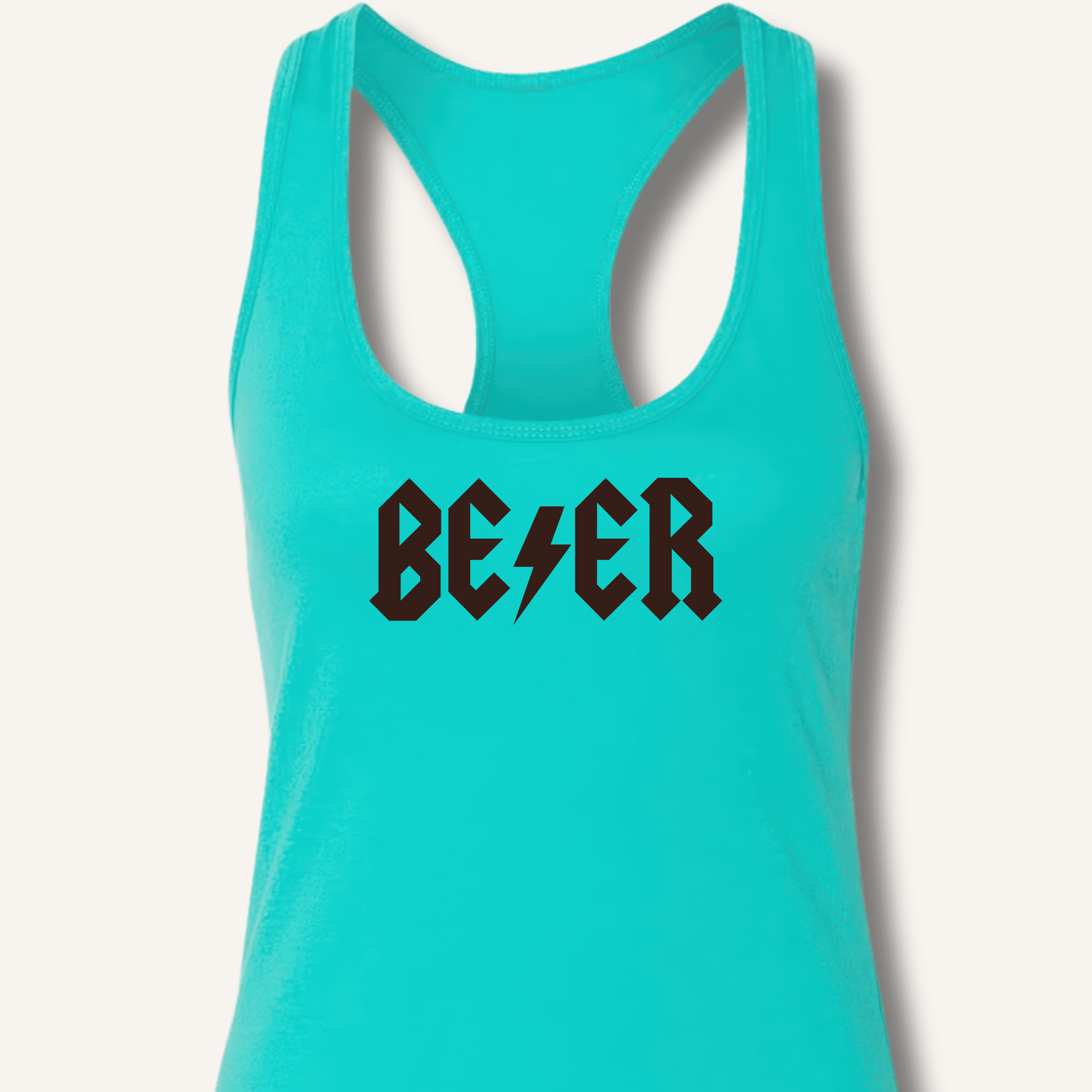 AC DC Beer Racerback Tank - Sip & Shirt