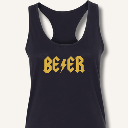 AC DC Beer Racerback Tank - Sip & Shirt