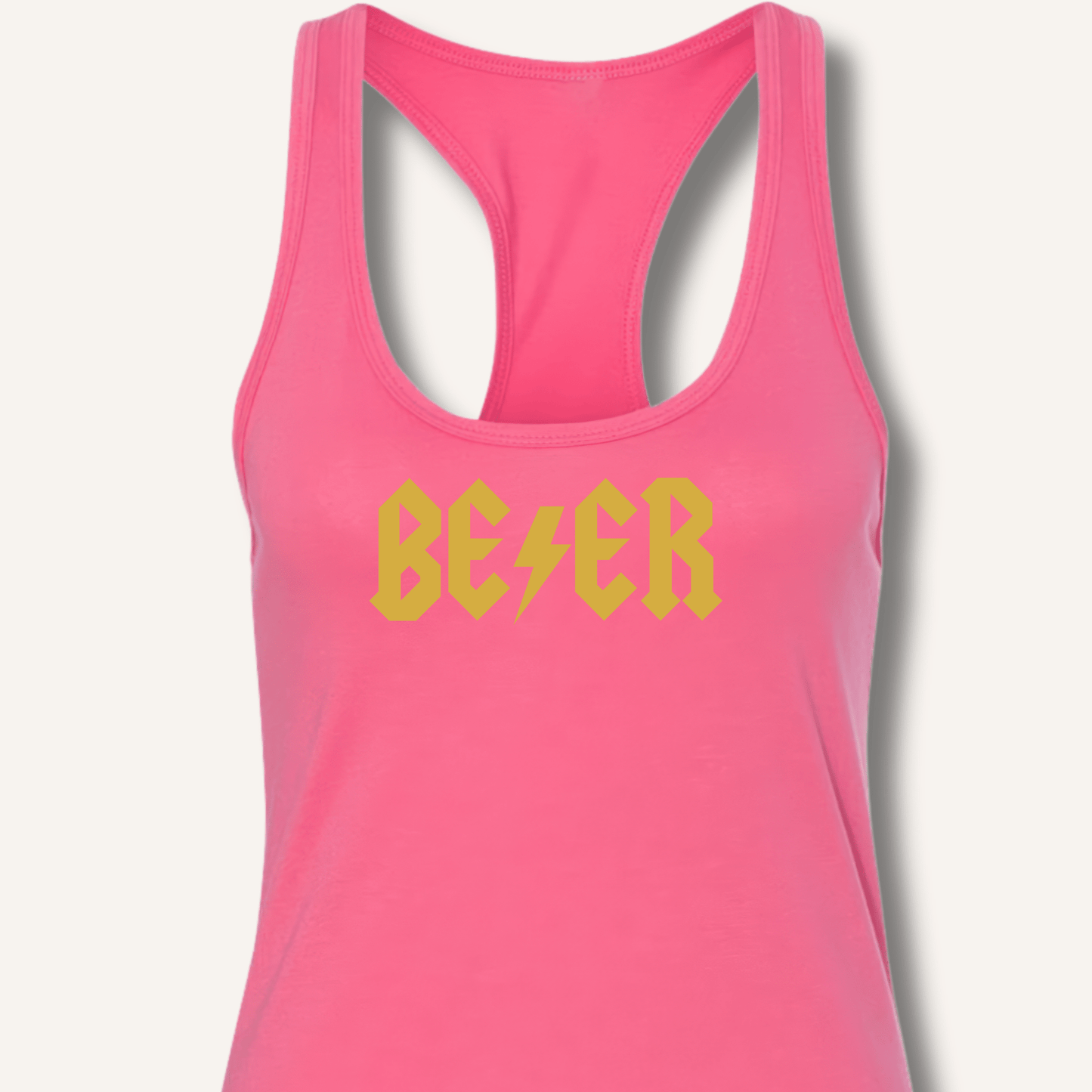 AC DC Beer Racerback Tank - Sip & Shirt