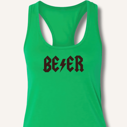 AC DC Beer Racerback Tank - Sip & Shirt